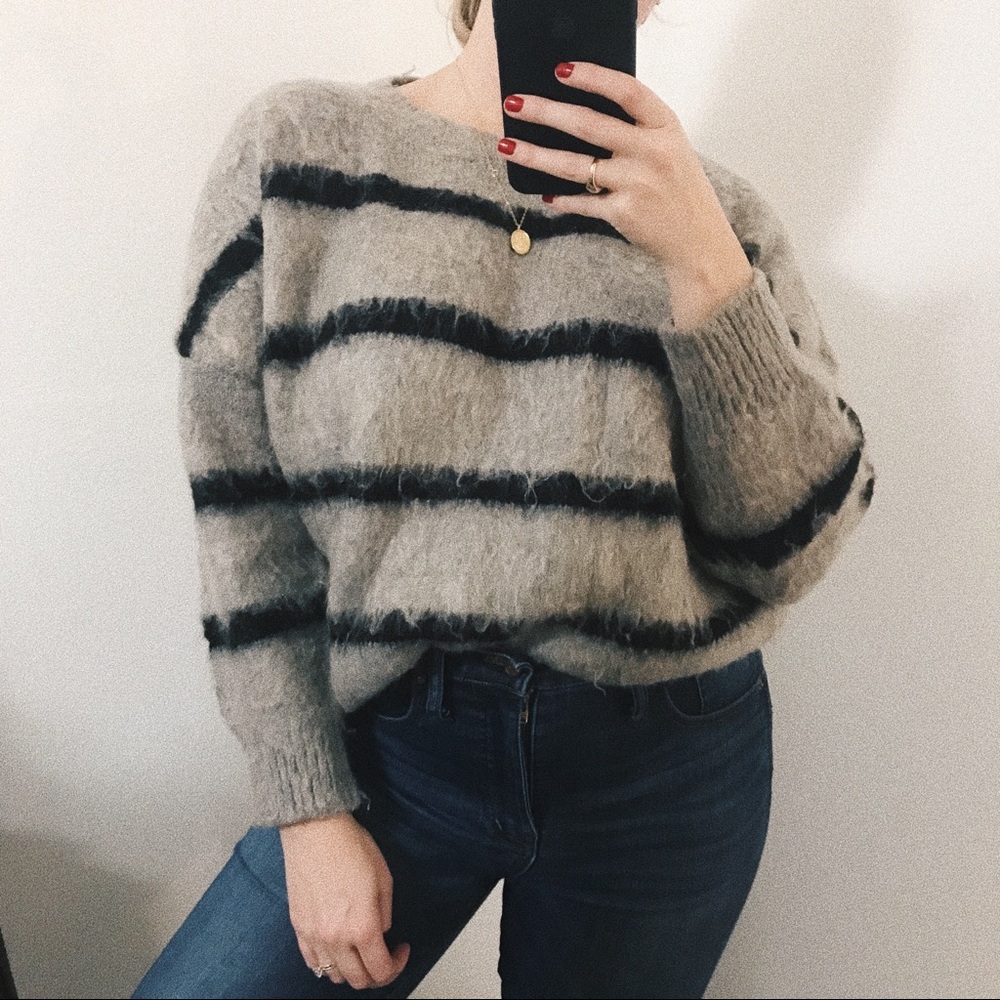Galeries Lafayette Striped Sweater